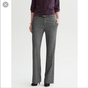 Banana Republic Grey Herringbone Martin Fit Pants